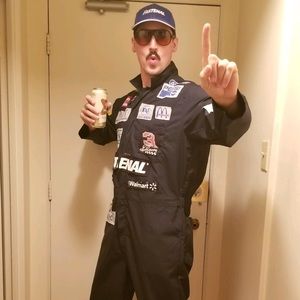 Racecar Driver Halloween Costume (Homemade)